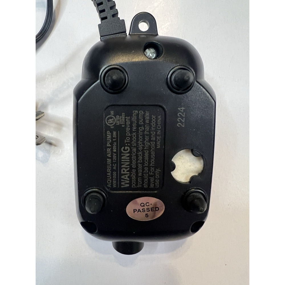 Aqua Culture 5 to 15 Gallon Single Outlet Aquarium Air Pump - Picture 4 of 5